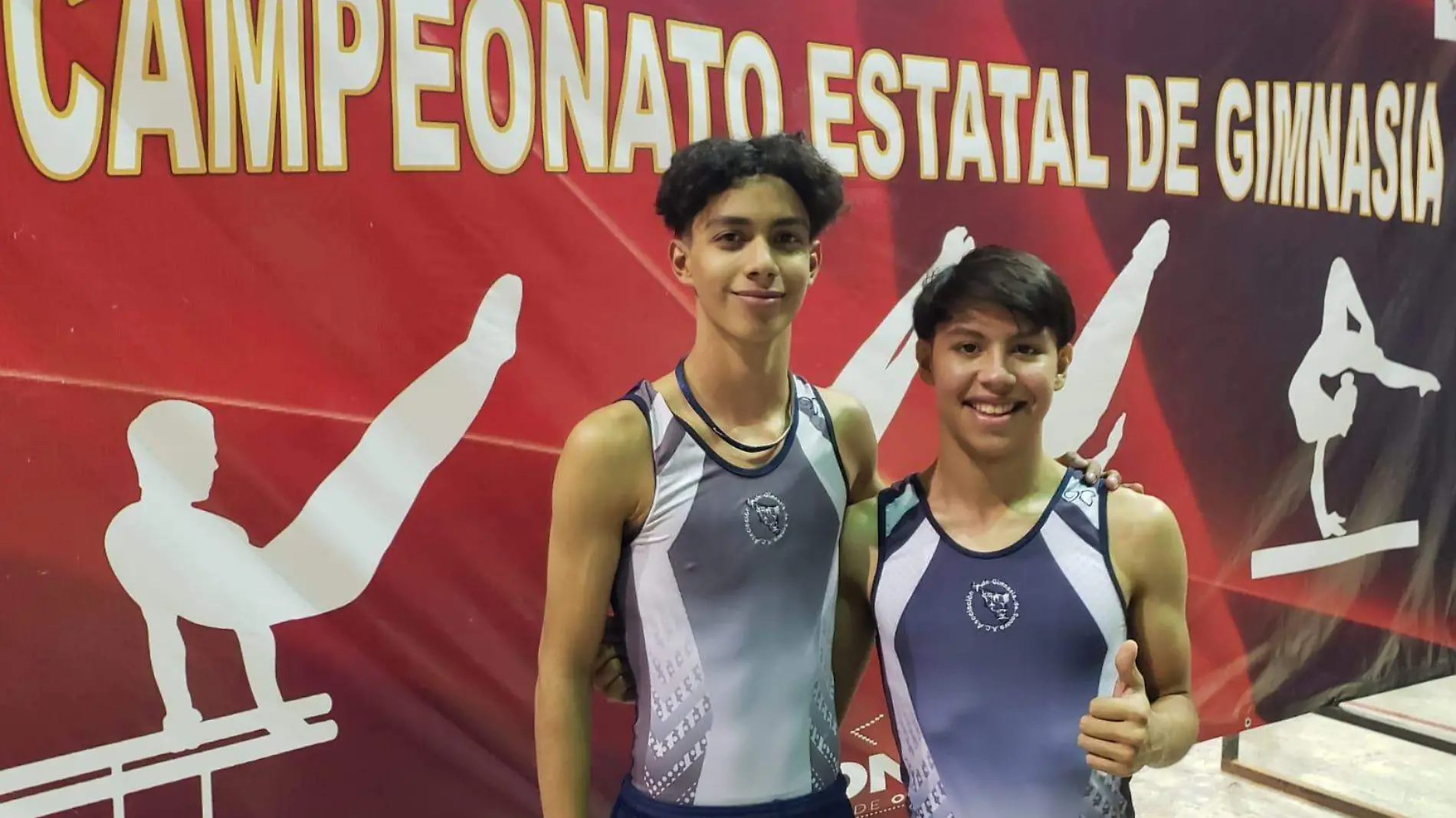 Gael Sallard y Julio Bécuar rumbo a Selectivo Nacional de Gimnasia Trampolín